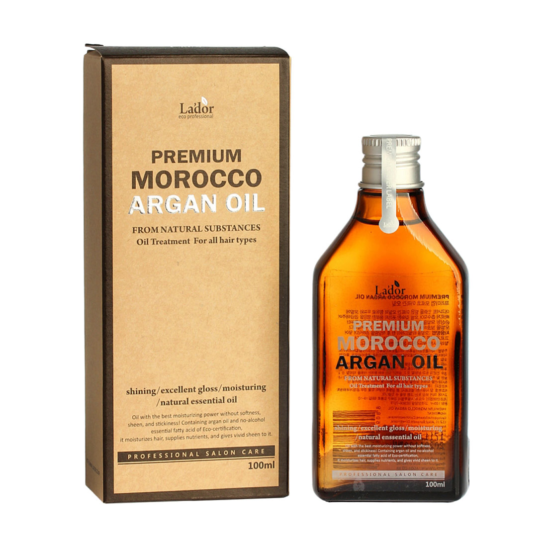 Арганова олія для волосся La'dor Premium Morocco Argan Oil, 100 мл